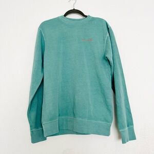 PHENOMENAL WOMAN “Phenomanally” Sweatshirt Oversized Cotton Blend Teal Size M